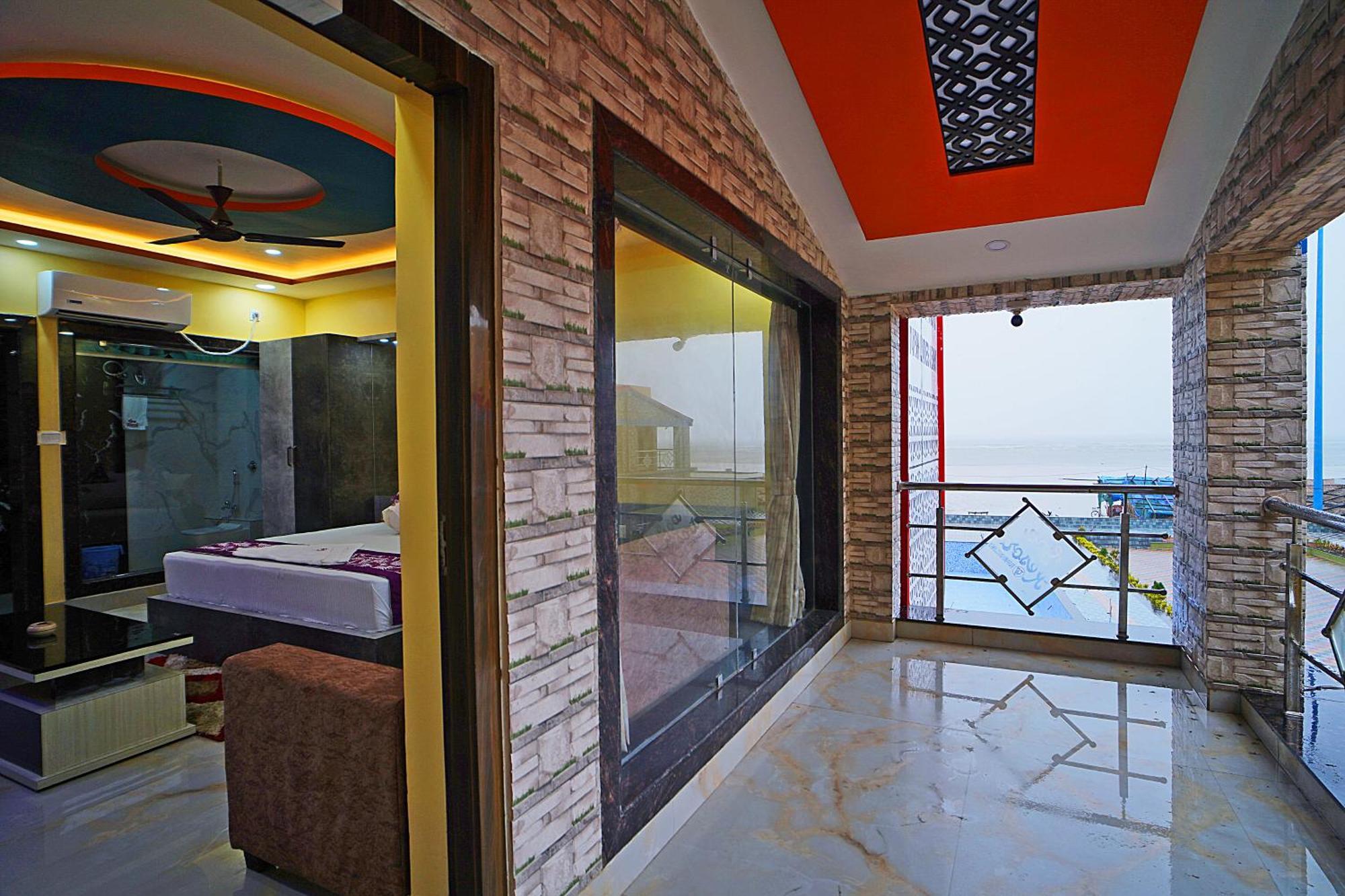 Goa Beach Resort On Beach Mandarmani Exterior foto