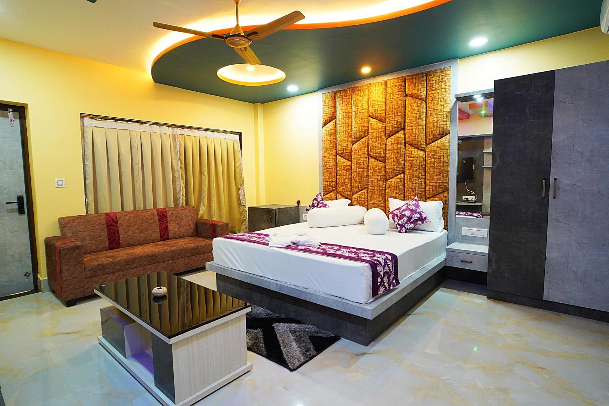 Goa Beach Resort On Beach Mandarmani Exterior foto